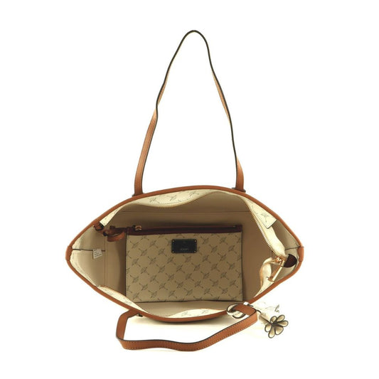 JOOP! 'Shopper Cortina 1.0 Lara' Schulter/Handtasche für Damen | Helles Beige-Braun