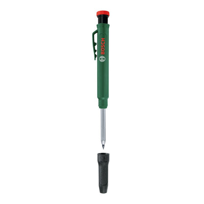 Bosch Home and Garden Tieflochmarker-Bleistift zum Markieren auf Stein, Holz, Papier