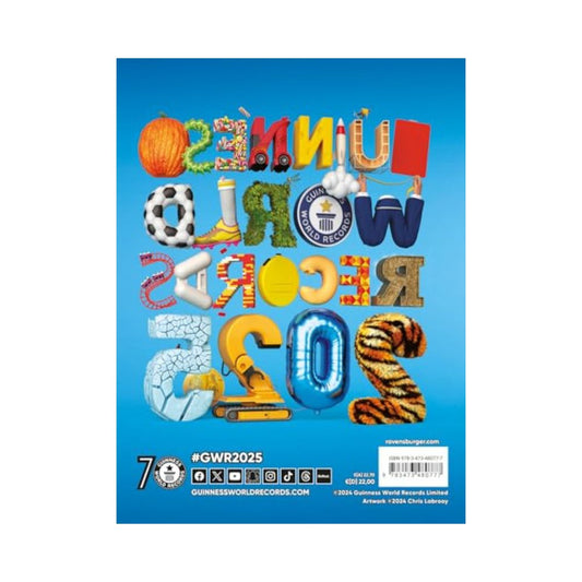 Ravensburger - GUINNESS WORLD RECORDS 2025: Das beliebte Rekorde-Buch für Kinder und Erwachsene