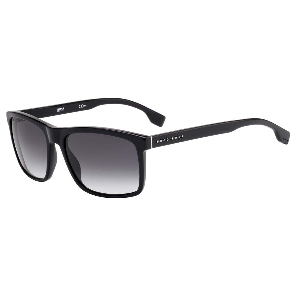 Hugo Boss '1036/S' Sonnenbrillen für Herren:  Schwarz, Grau-Schattierte Gläser
