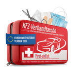 HELDENWERK KFZ-Verbandstasche (Norm 2025): Erste Hilfe-Set, StVO konform