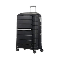 SAMSONITE Flux - Spinner L: Erweiterbarerer Koffer (75 - 99cm/111 Liter) | Schwarz