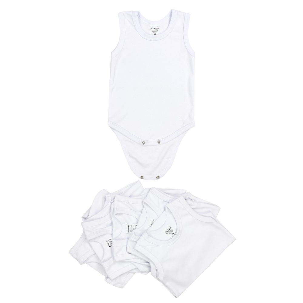 TupTam Baby Jungen Achselbody im 5er Pack aus Baumwolle: OEKO-TEX zertifiziert