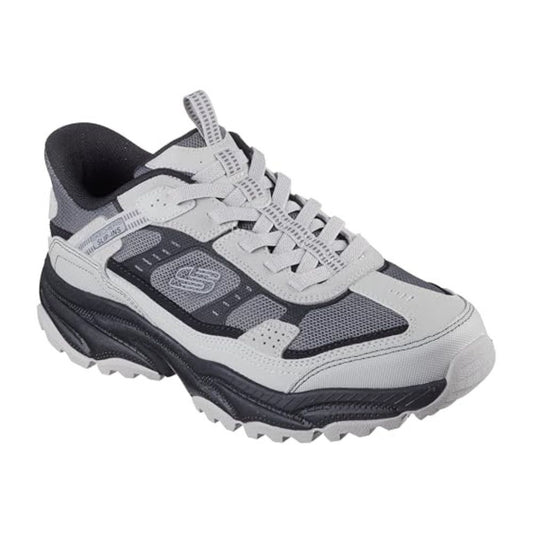 Skechers  'Vigor AT' Slip-Ins Herren Sneaker: Graues Textil-Synthetik