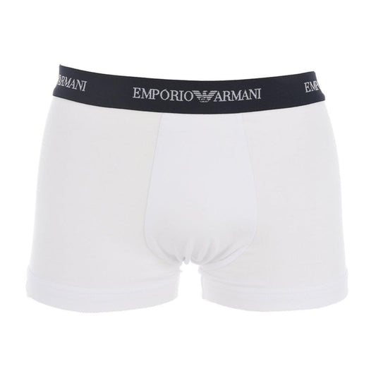 Emporio Armani Herren Boxershorts (3er-Pack) mit Logobund: Baumwoll-Stretch