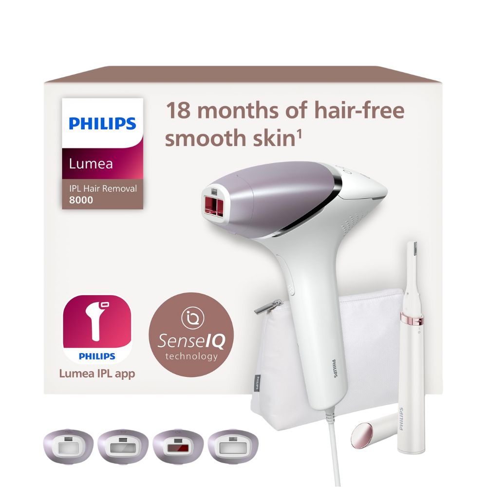 Philips 'Lumea IPL 8000 Series' Haarentfernungsgerät: Alternative zur Laser-Haarentfernung