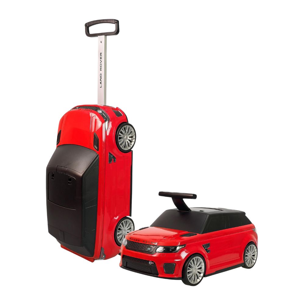 FEBER 2-in-1 'Range Rover' Kinderkoffer für Reisen und Kinderwagen: von 2 bis 6 Jahren