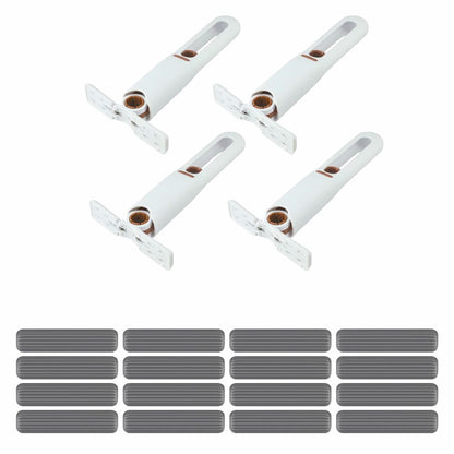 Mini Squeeze Mop™ | Selbstpressender Faltmopp für Haushalt, Küche und mehr (4 Griffe + 16 Mop)