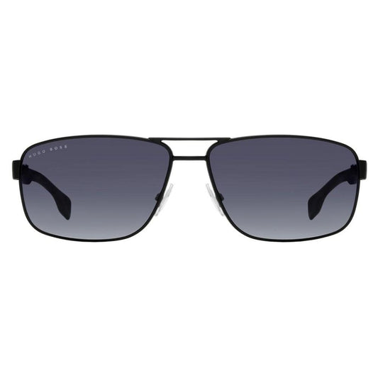 Hugo Boss '1035/S' Sonnenbrille für Herren: Mattschwarz, Graue Verlaufsgläser