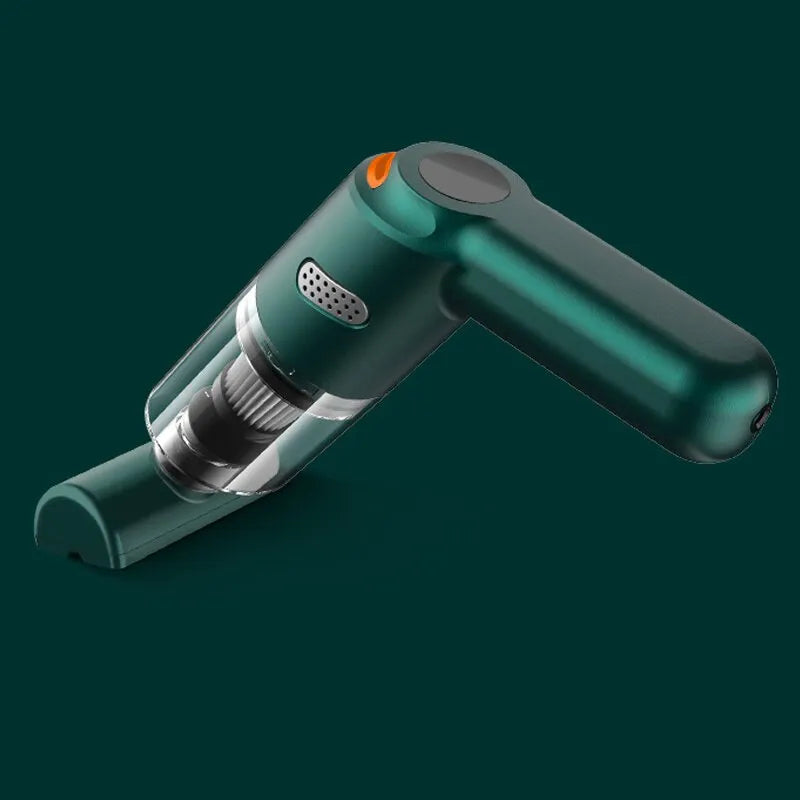 Mini Auto Minitaubsauger mit 15000Pa Leistung | kabelloser Betrieb, USB-Ladefunktion: 4000mah Lithium Batterie3