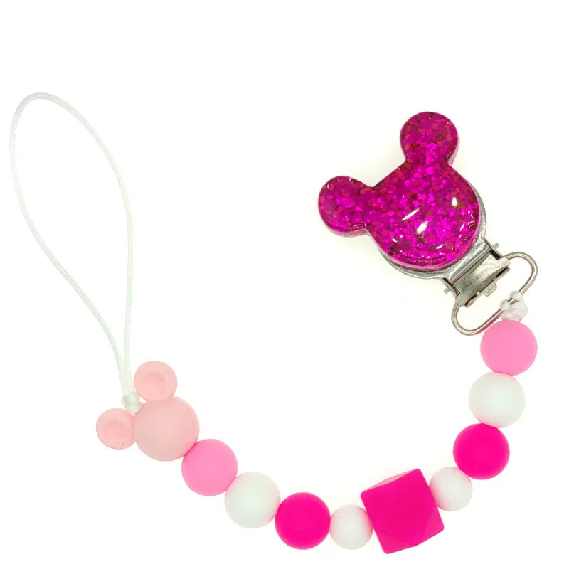 Baby-Schnullerkette – Rot
