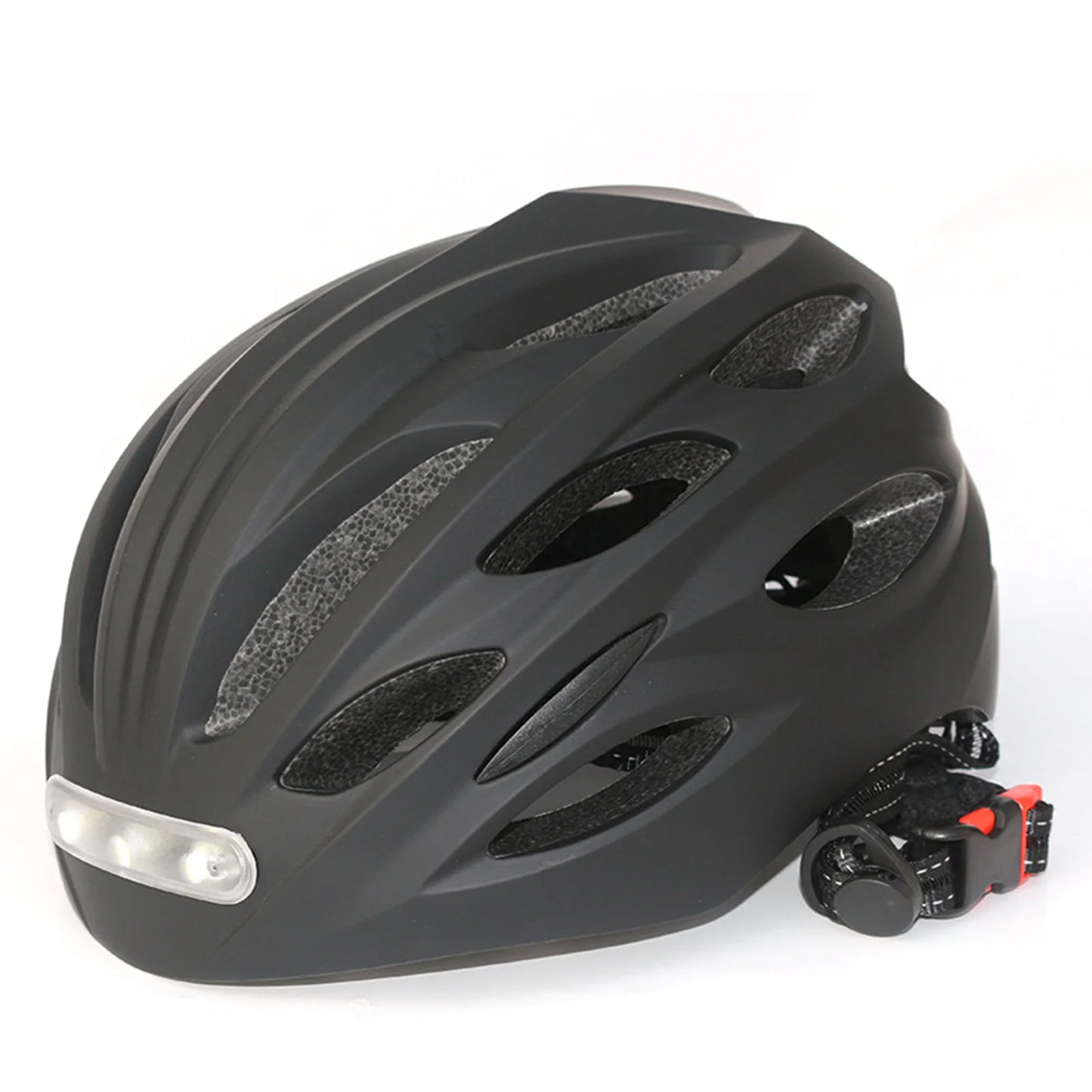 Atmungsaktiver Fahrradhelm für Herren und Damen | mit LED-Licht
