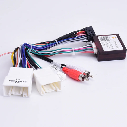 Auto 16pin Radio Kabelbaum Canbus Box für Mitsubishi Outlander Pajero (2006-2013) Stereo Draht Aftermarket Android Adapter