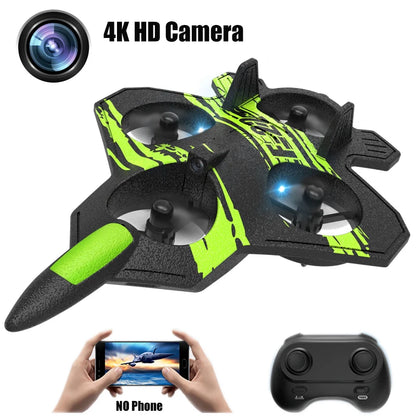 F22 RC Kampfflugzeug Drohne mit 4K HD Kamera - Picture