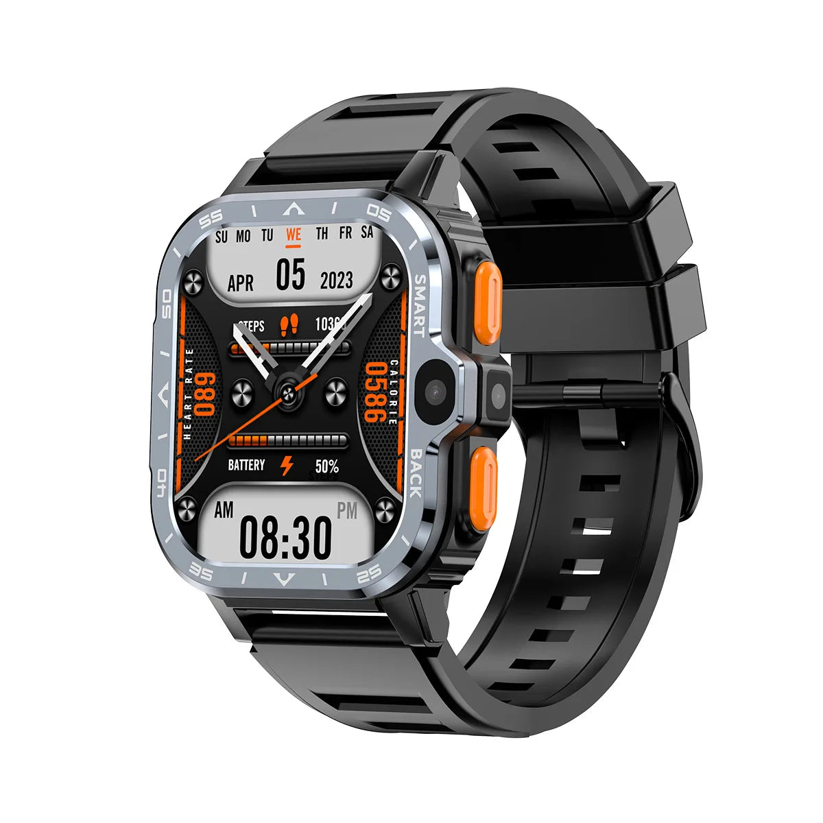 Valdus PGD Android Smartwatch mit 4 GB RAM und 64GB Speicher | Dualkamera, NFC, 4G SIM-Karten Slot, WLAN, GPS1