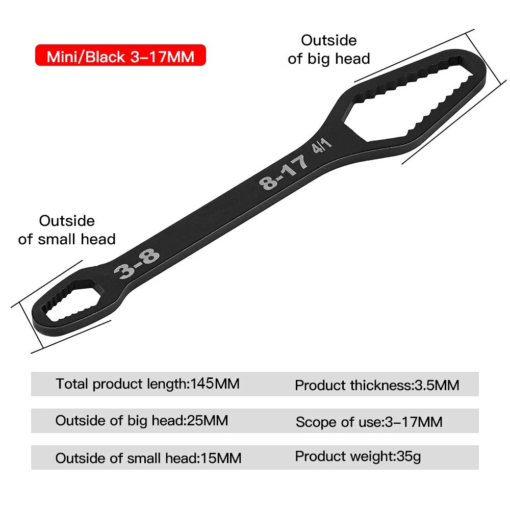 Doppelseitiger (8-22mm) Universal-Torx-Schlüssel für vielseitige Anwendungen4