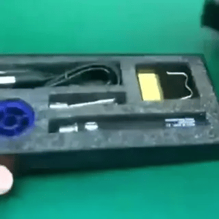 Wireless USB-Lötgerät (8-10W) mit Schnellladefunktion | Tragbar, Lithium-Akku, OVP (Preview GIF)