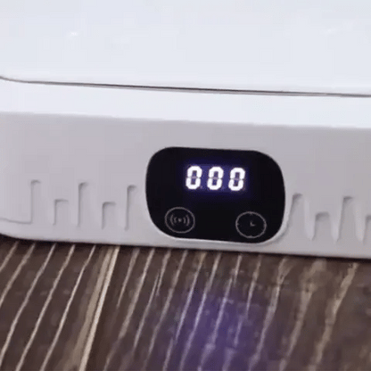 Ultraschallreiniger 400ml | Ultrasonic Reinigungsgerät 18W: 360 Grad Tiefreinigung (Preview GIF)