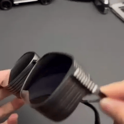 Magnetische Clip-On Nachtvision Polarisationsbrillen-Set mit Anti-Blaulicht (Preview GIF)