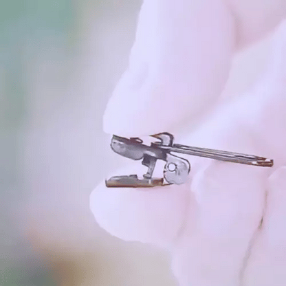 6x Metall-Reißverschluss-Zipper als universelle Reparaturset - Preview GIF