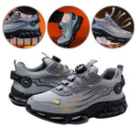 Rotating Button Sicherheitsschuhe | Herren Outdoor-, Arbeitsschuhe: Anti-Smash, Anti-Puncture